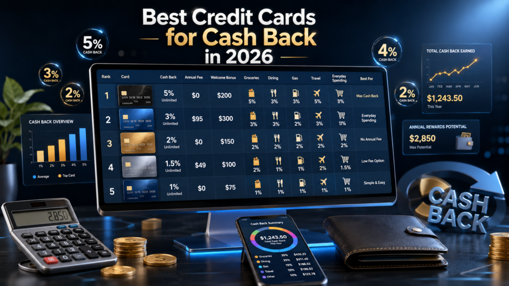 Best Credit Cards for Cash Back in 2026