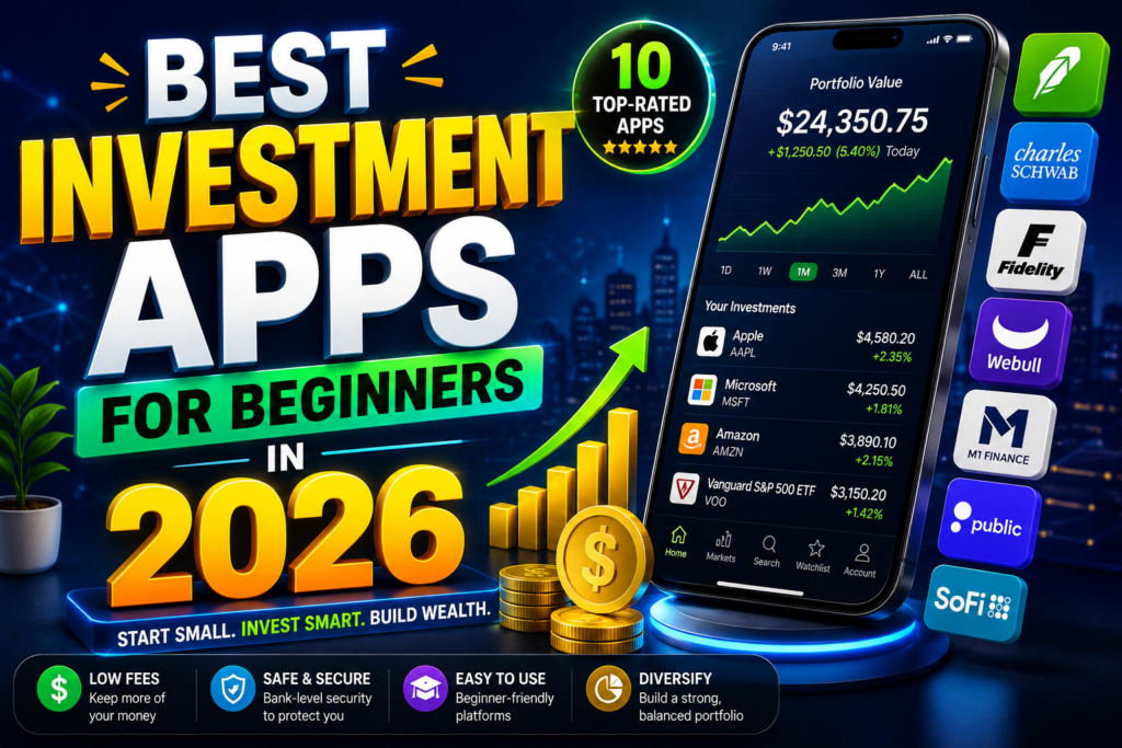 Best Investment Apps for Beginners in 2026