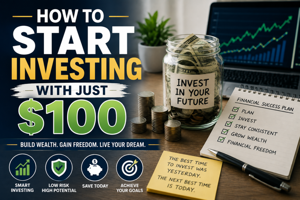 how to start investing with just $100